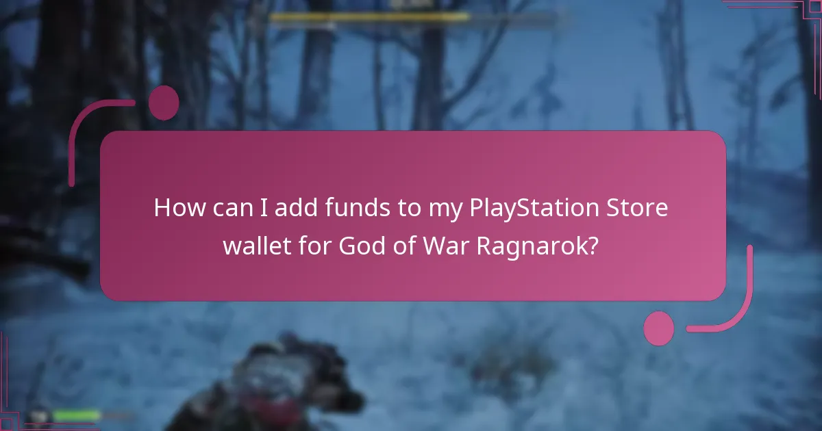 What are the steps to purchase God of War Ragnarok using my wallet?