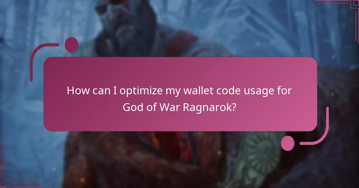 What types of wallet codes can I use for God of War Ragnarok?