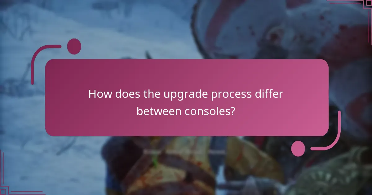 What benefits do I get from upgrading to God of War Ragnarok?