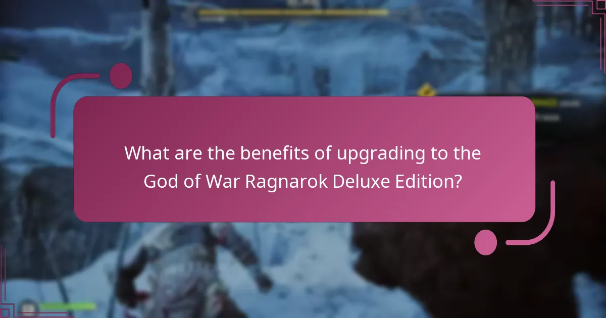 What are the purchase options for the God of War Ragnarok Deluxe Edition?