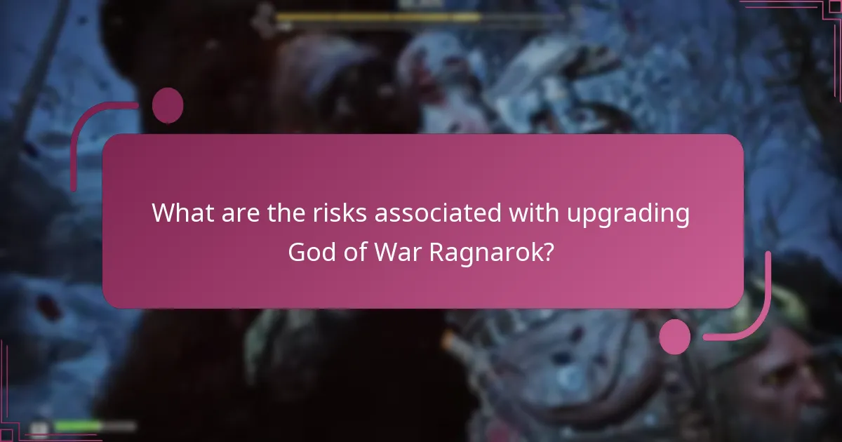 Where to find official upgrade information for God of War Ragnarok?