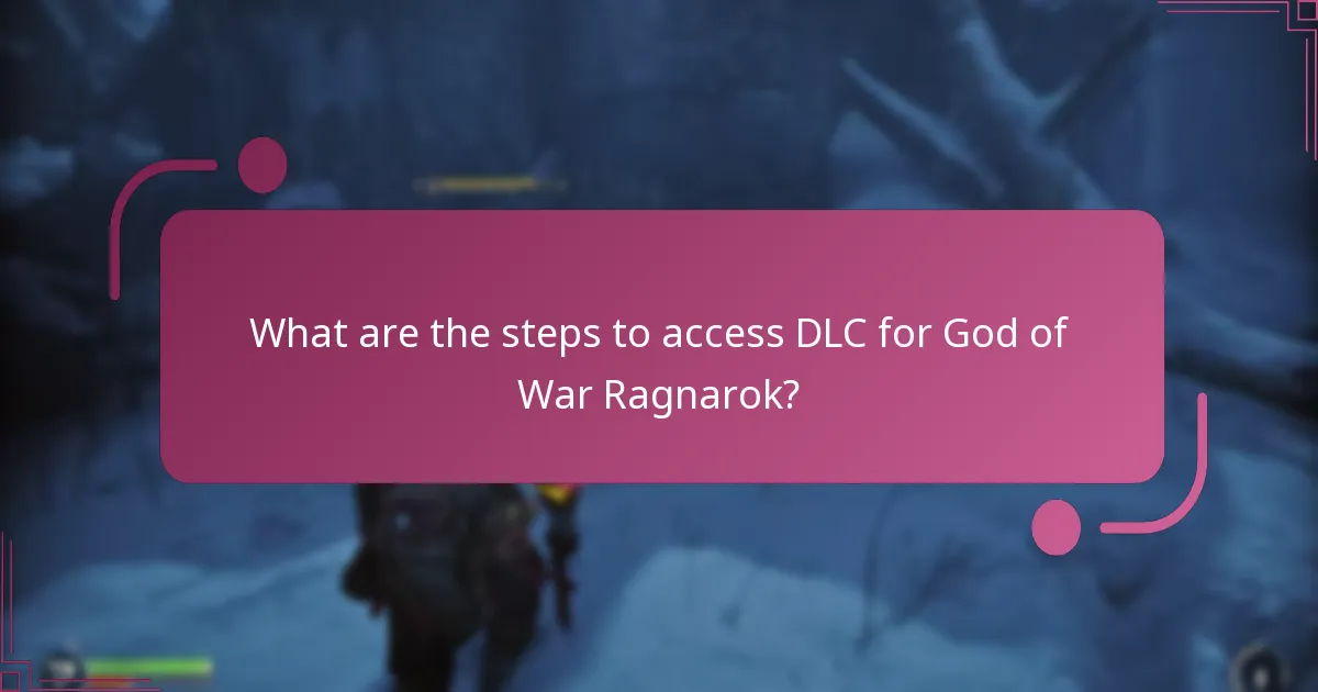 Which platforms support God of War Ragnarok DLC?